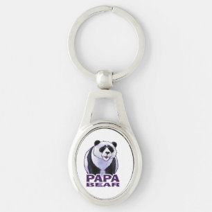 Porte-clés Papa Panda Bear