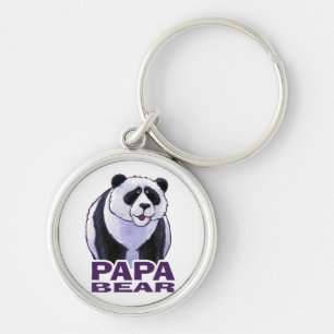 Porte-clés Papa Panda Bear