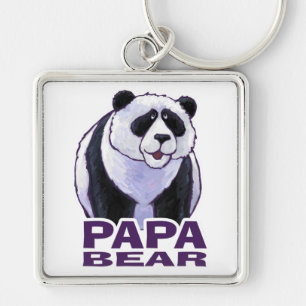 Porte-clés Papa Panda Bear