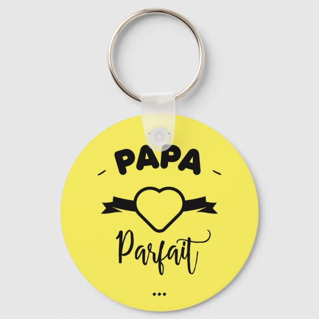 Porte-clés Papa parfait (Recto)