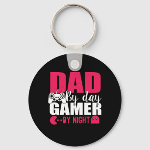 Porte-clés Papa Poison Papa By Day Gamer By Night