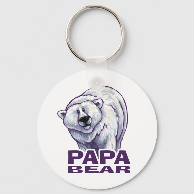 Porte-clés Papa Polar Bear (Recto)