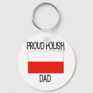 Porte-clés Papa polonais fier