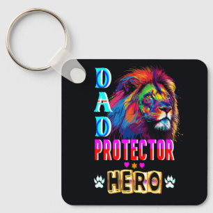 Porte-clés Papa Protector Hero