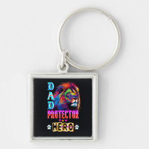 Porte-clés Papa Protector Hero