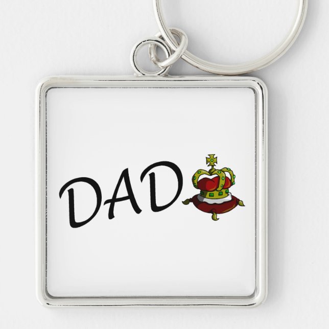 Porte-clés Papa (roi) (Devant)