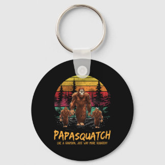 Porte-clés Papa Squatc Comme Un Grand-Père Drôle Bigfoot Sasq