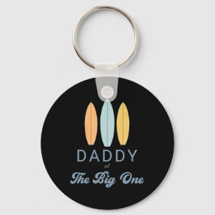 Porte-clés Papa The Big One Surf 1er Anniversaire Famille Ten