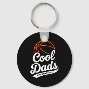 Porte-clés Papás Cool Jouent Au Basket Papa