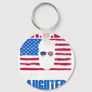 Porte-clés Papas Mignons Contre les Filles qui Sortent avec d