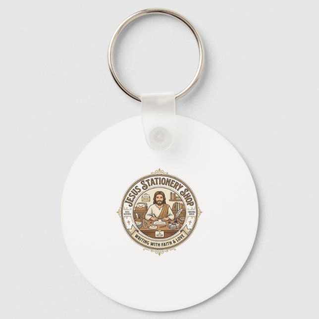 Porte-clés Papeterie Jésus Papeterie Jésus Christ (Recto)