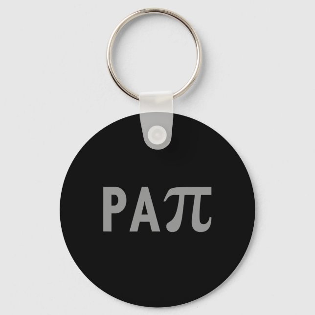 Porte-clés Papi Puns Fun Fête des pères Outfit Pour Les Ensei (Recto)