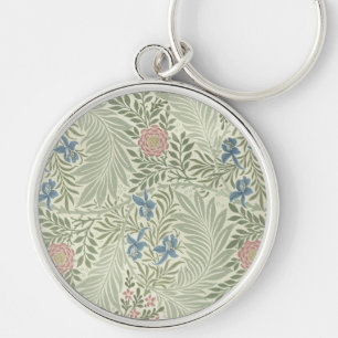 Porte-clés Papier peint floral Larkspur de William Morris
