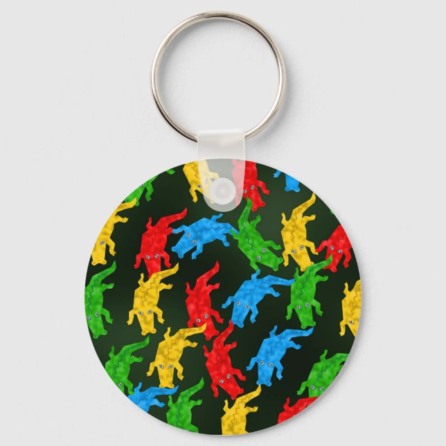 Porte-clés Papier peint Gator (Recto)