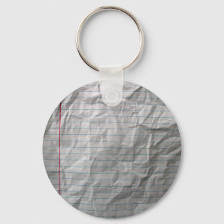 Porte-clés Papier recouvert de lin