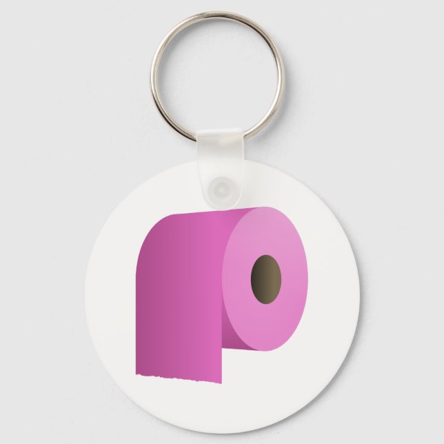 Porte-clés Papier toilette (Recto)