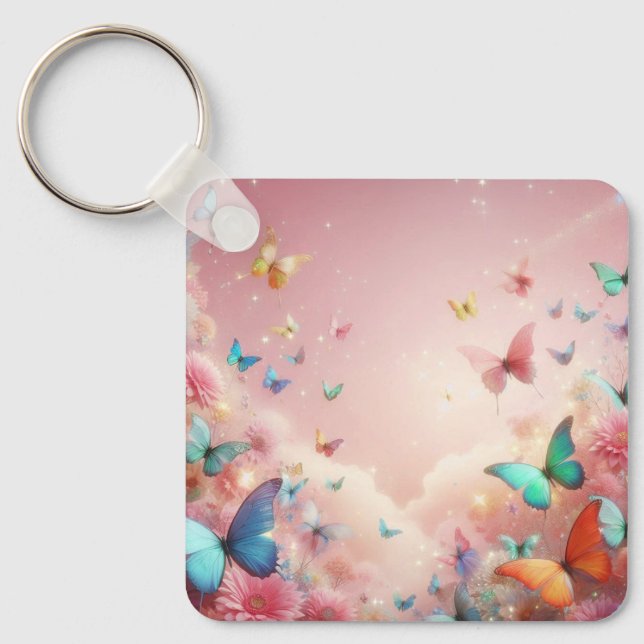 Porte-clés papillon (Recto)