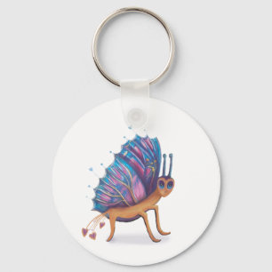 Porte-clés papillon