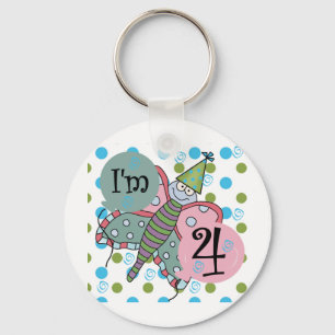 Porte-clés Papillon 4e anniversaire Tshirts et cadeaux