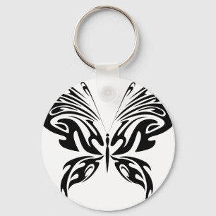 Porte-clés Papillon Abstrait
