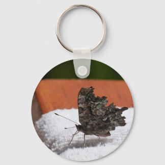 Porte-clés Papillon camouflage foncé