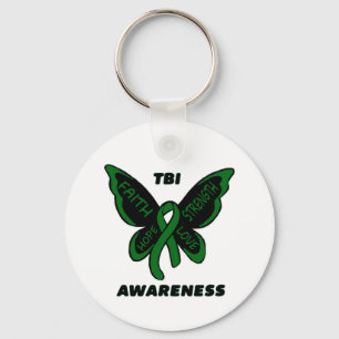 Porte-clés Papillon/conscience… TBI