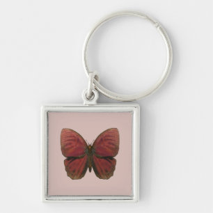 Porte-clés Papillon Coq Rouge
