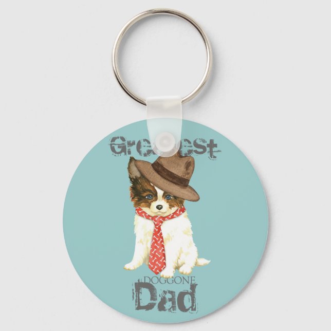 Porte-clés Papillon Dad (Recto)