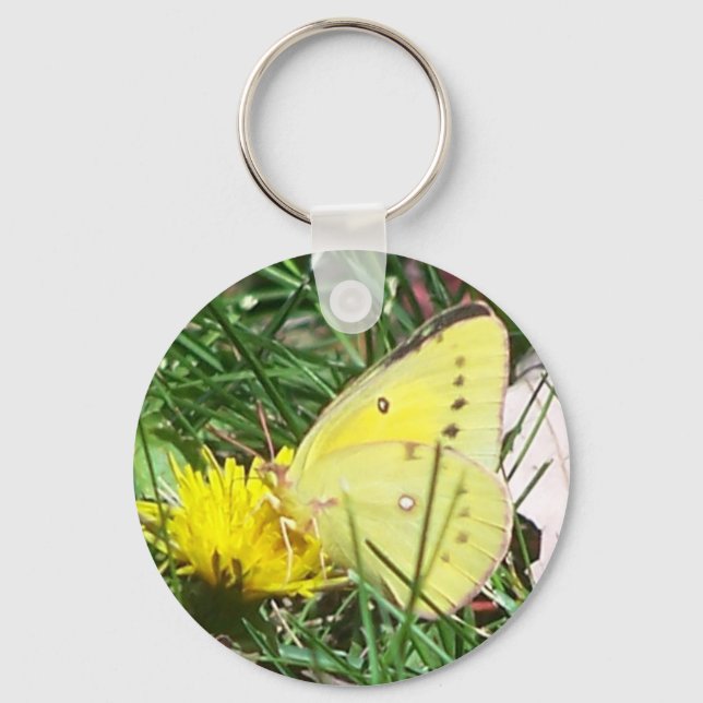 Porte-clés Papillon Dandelion (Recto)