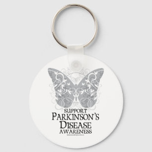 Porte-clés Papillon de la maladie de Parkinson