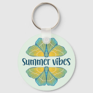 Porte-clés Papillon des Vibes été