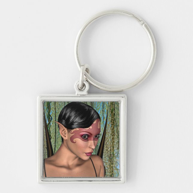Porte-clés Papillon Fée (Devant)