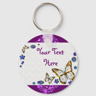 Porte-clés Papillon Frost