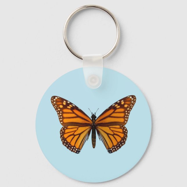 Porte-clés Papillon Monarque (Recto)