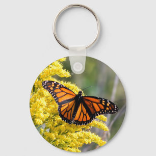 Porte-clés Papillon Monarque