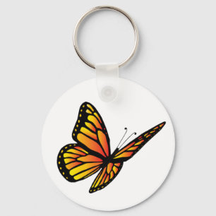 Porte-clés Papillon monarque