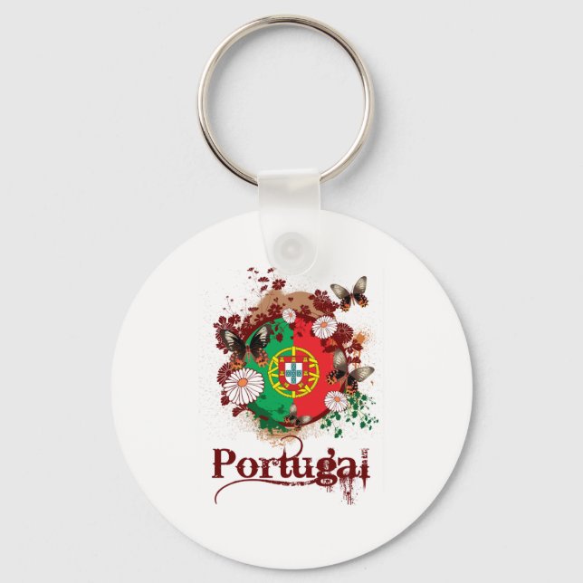 Porte-clés Papillon Portugal (Recto)