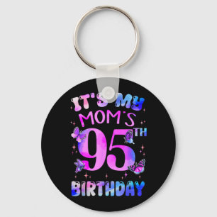 Porte-clés Papillon pour les 95 ans de maman Joyeux 95 ans