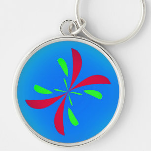 Porte-clés Papillon Rétro