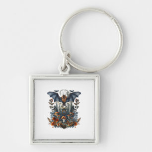 Porte-clés Papillons Chauves-souris N Champignon Lune Gobli C