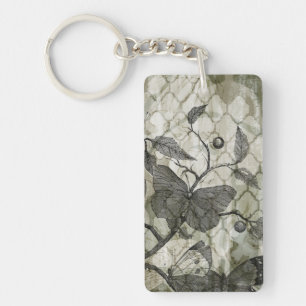 Porte-clés Papillons d'arabesque I
