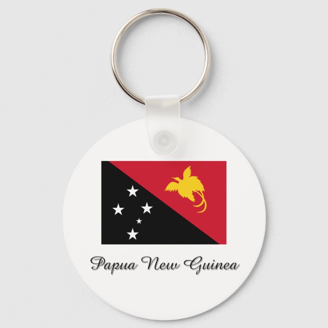 Porte-clés Papouasie-Nouvelle-Guinée (Recto)