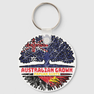 Porte-clés Papouasie Nouvelle-Guinée Papouasie Australian Aus