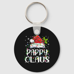 Porte-clés Pappy Claus Noël Santa Chapeau Correspondant Famil