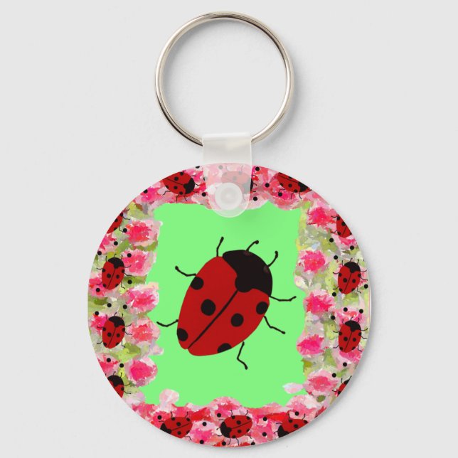 Porte-clés Pâques Ladybug (Recto)
