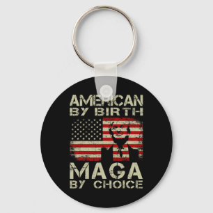 Porte-clés Par Birth Maga By Choice Pro Trump 2024 Us Flag