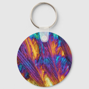 Porte-clés Paracétamol sous le microscope