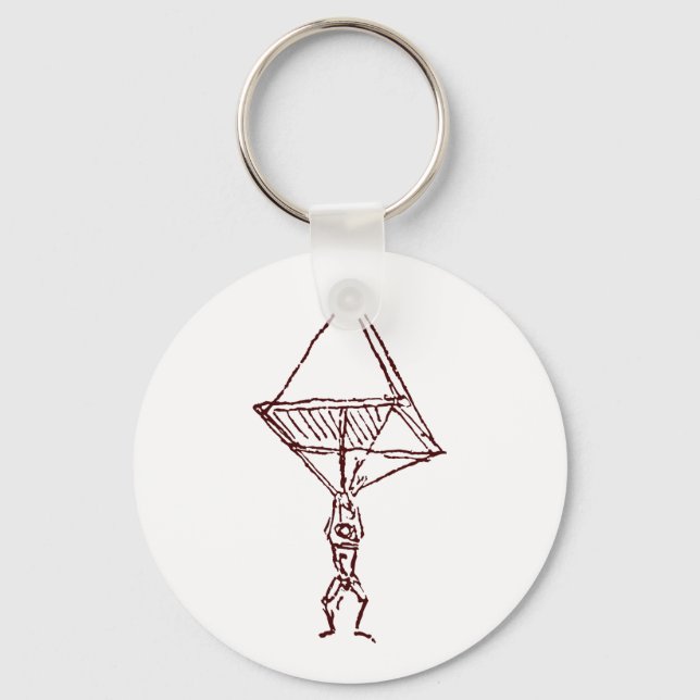 Porte-clés parachute (Recto)