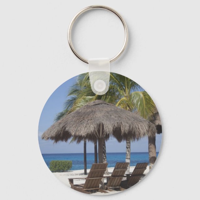 Porte-clés Paradis mexicain de la plage (Recto)