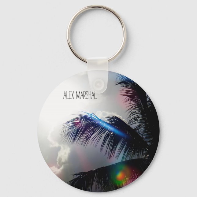 Porte-clés Paradis tropical (Recto)